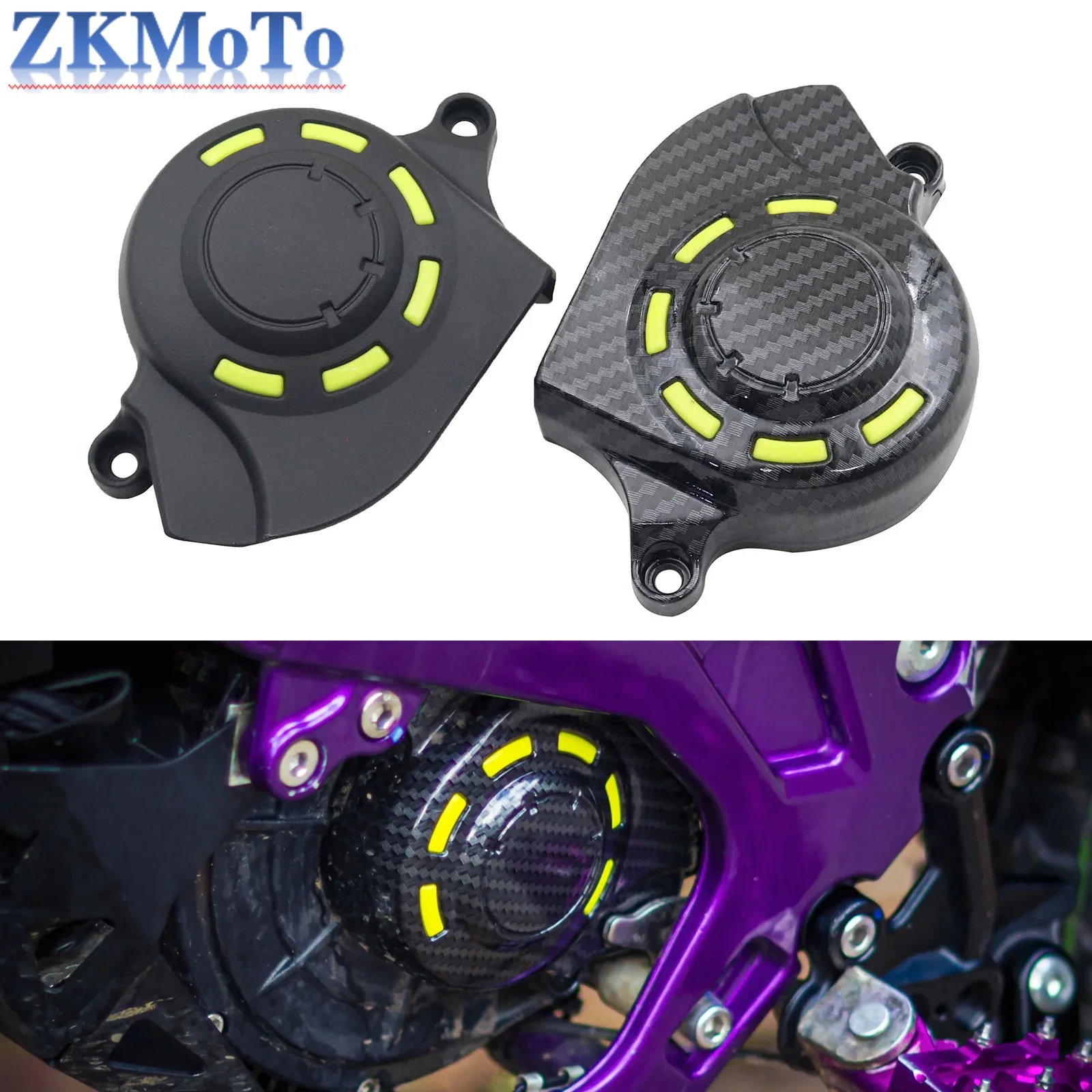 Protector de polea de carbono Sur-Ron Light Bee y Segway X160/X260
