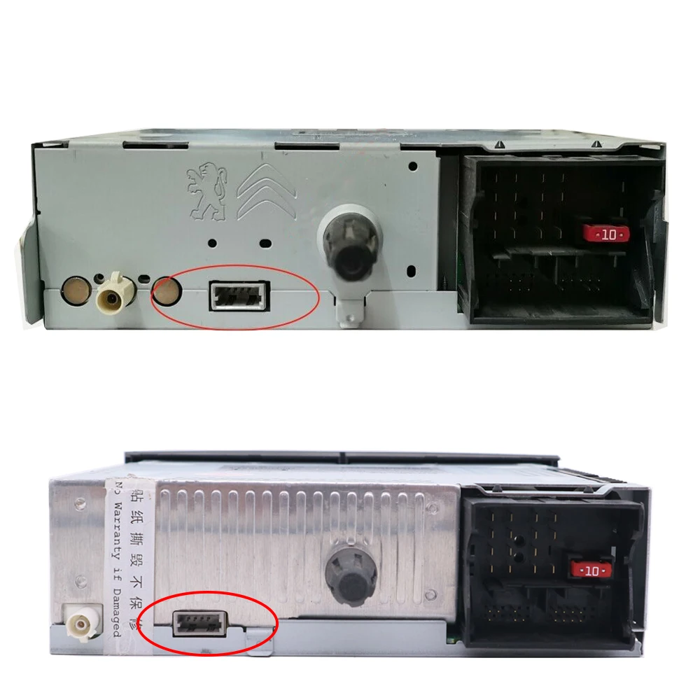 Conector USB para sistemas de radio compatibles