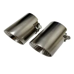 Boquilla de escape acero inoxidable mate 120mm diámetro 101-114mm
