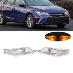 Para Toyota Camry 2015 2016 2017 luces LED blancas de circulación diurna luces antiniebla luz de señal de giro lámpara antiniebla del parachoques delantero 8152006050