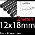 2m black 12x18mm