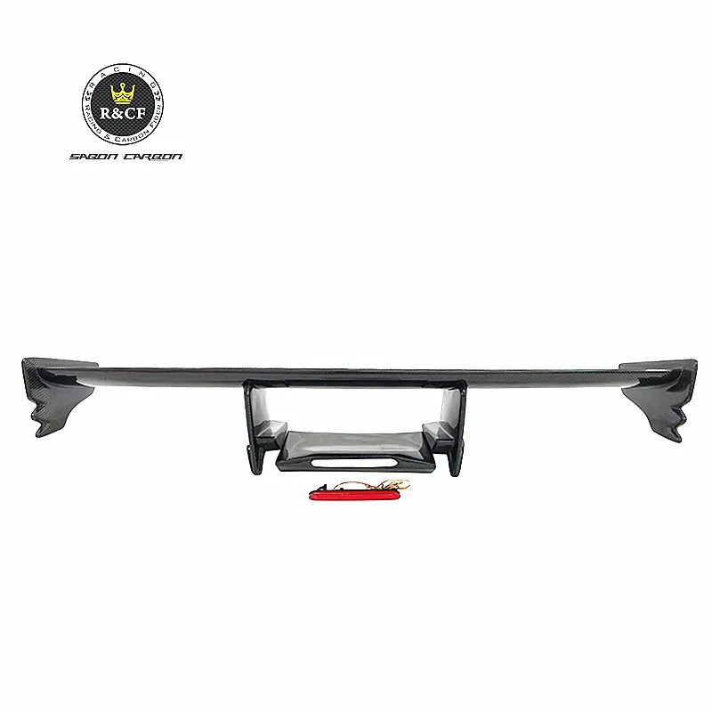 Alerón trasero estilo fibra de carbono para Nissan GT-R R35 2008-2015
