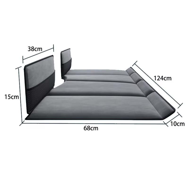 Colchón plegable para coche SUV – cama trasera de viaje con almohada - imagen 2