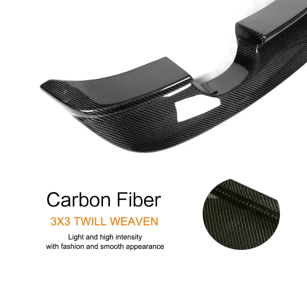 Difusor trasero fibra de carbono Golf 5 MK5 GTI 2005-2008 escape cuádruple - imagen 2