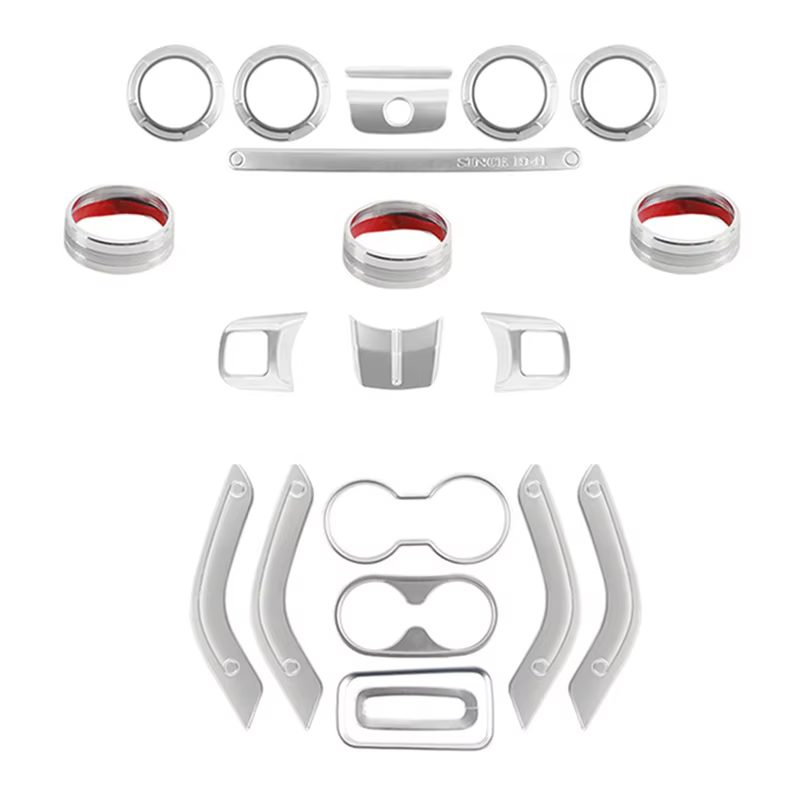 Kit Molduras Interior AB56 para Jeep Wrangler JK 2007-2017 - imagen 5