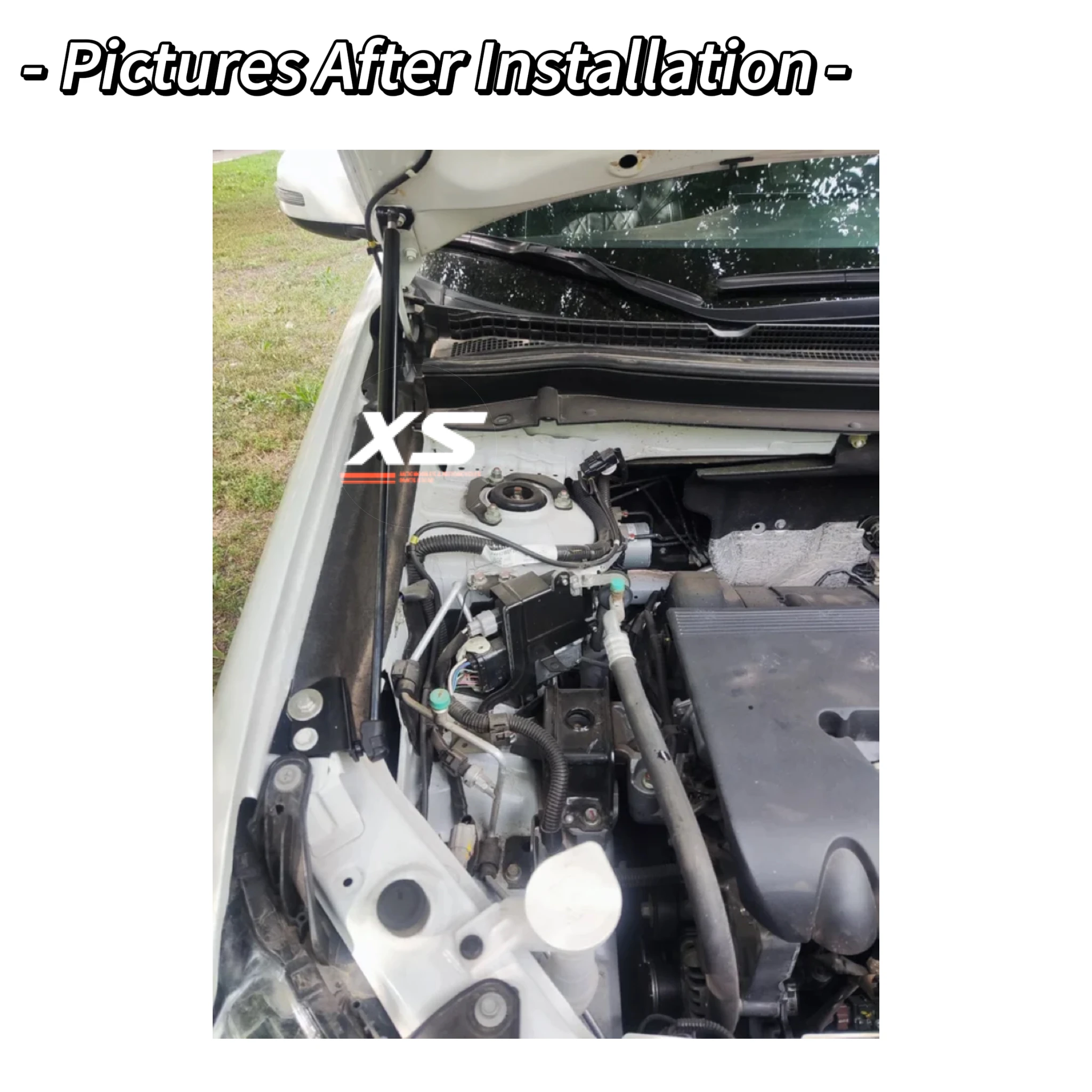 Puntales de capó Mitsubishi Outlander III ZJ ZK ZL (2013-2021) - imagen 4