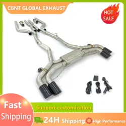 Escape deportivo CBNT Catback Valvetronic BMW X5M F95 / X6M F96 4.4T