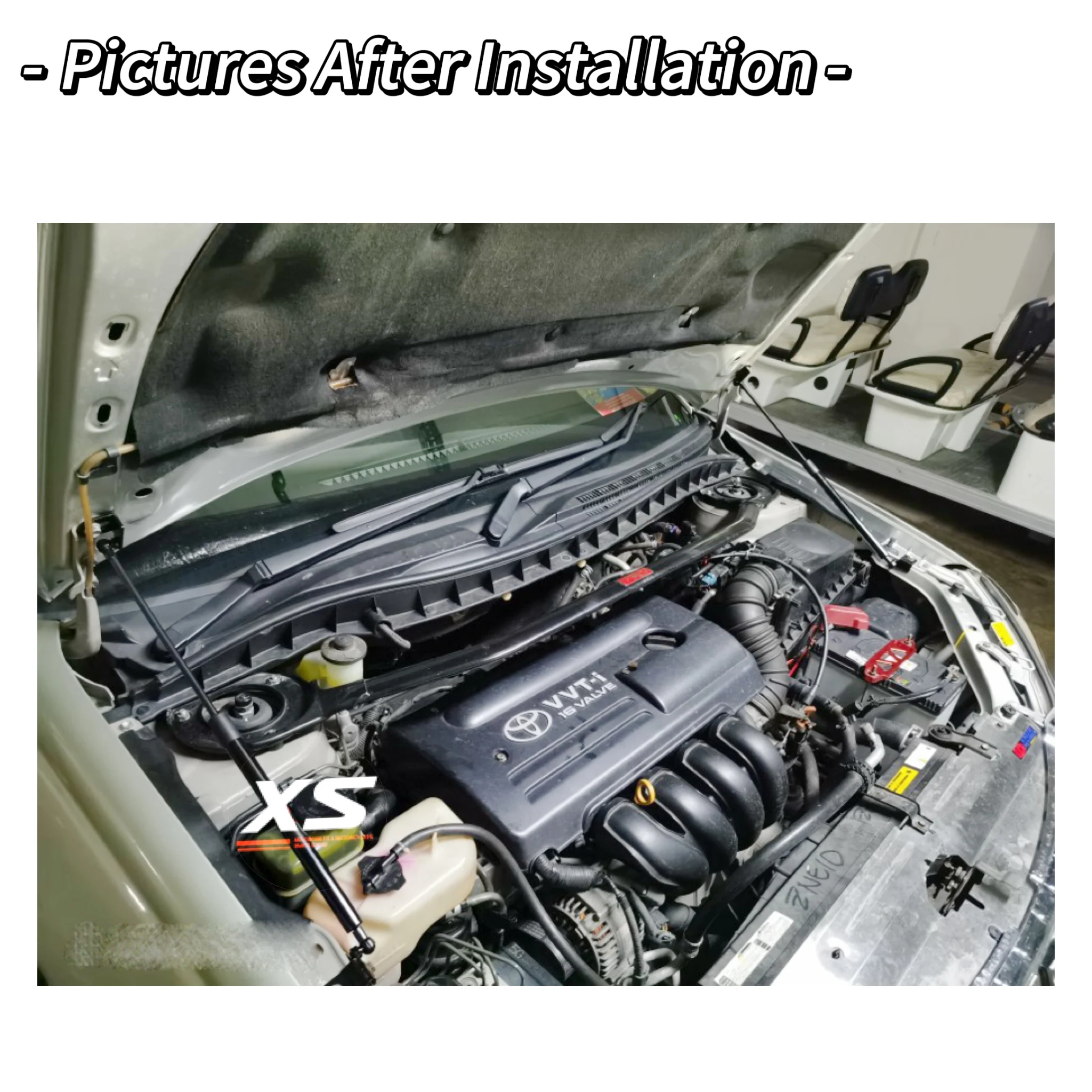 Amortiguadores de capó para Toyota Premio/Allion T240 (2001-2007) - imagen 5