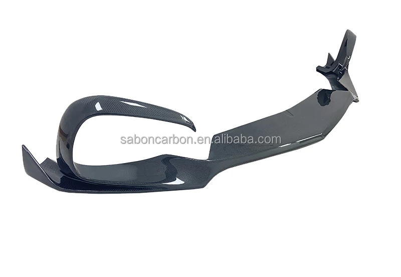 Vista frontal del spoiler inferior estilo Renn para Mercedes-Benz AMG GT