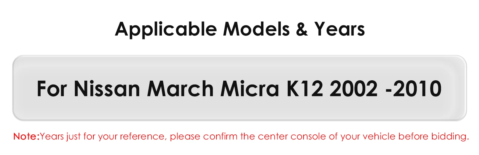 Radio Nissan Micra K12