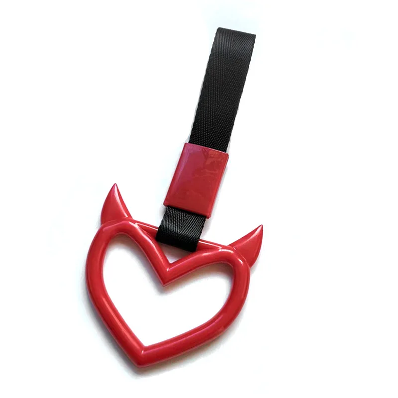 Correa de agarre para coche JDM con anilla de corazón - imagen 5