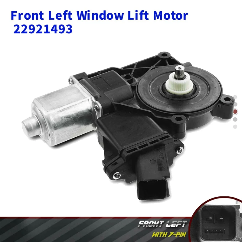 22921493 Motor elevalunas delantero izquierdo 7 pines Chevy GMC 2014-2020 - imagen 5
