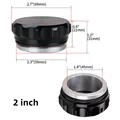 2 inch Black