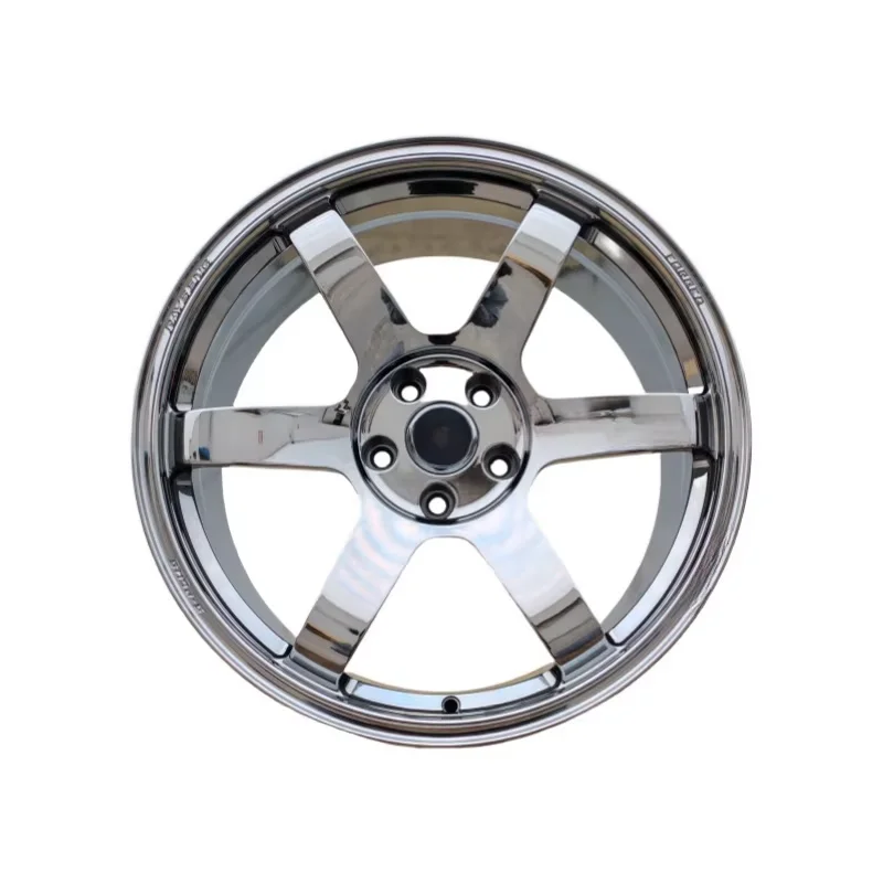 Ruedas monobloque forjadas de 18 pulgadas, 5x120, 5x114,3, Volk Racing Te37, para llanta de ruedas de coche Tesla Model S Jdm - imagen 4