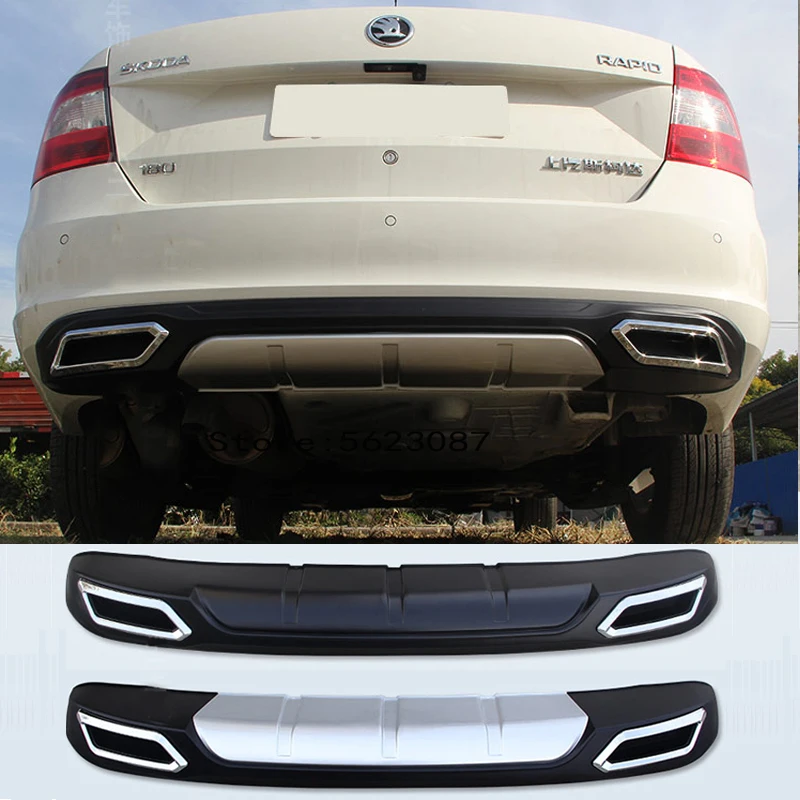 Detalle del acabado en ABS negro