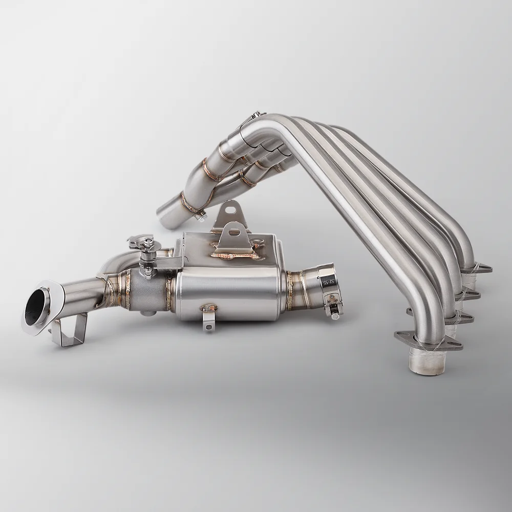 Tubo de enlace de escape Honda CBR650F/CB650F con válvula - imagen 3