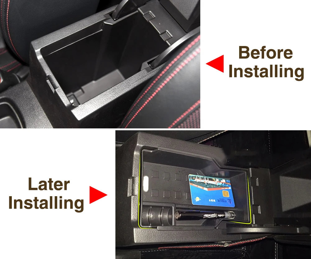 Vista frontal del accesorio instalado en Suzuki SX4 S-Cross