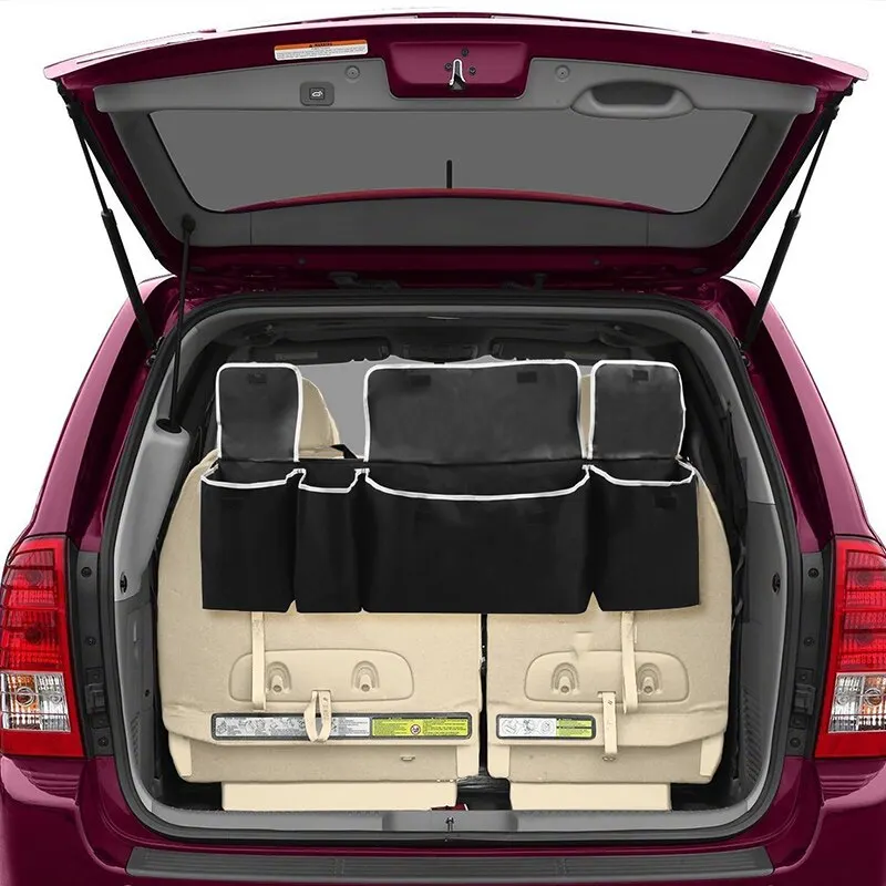 Organizador de respaldo de coche multiusos de tejido Oxford - imagen 3