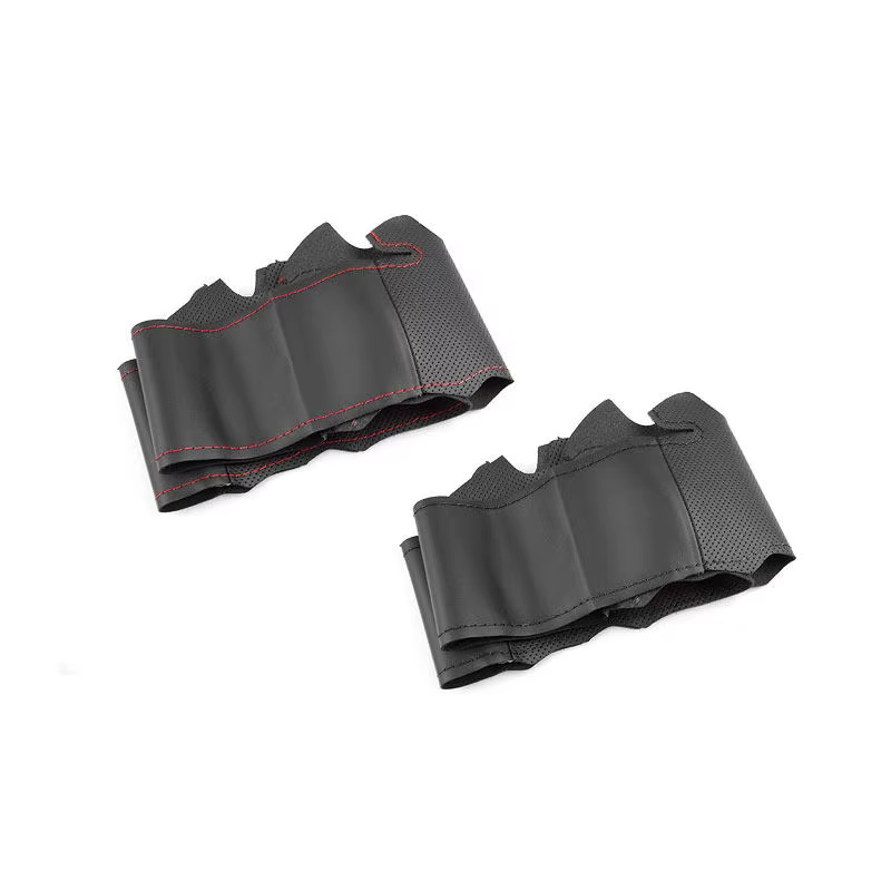 Accesorios interiores de coche, cubierta de cuero de microfibra para volante para Chevrolet Camaro 2016 2017 2018 2019 2020 2021 2022 2023 2024 - imagen 2