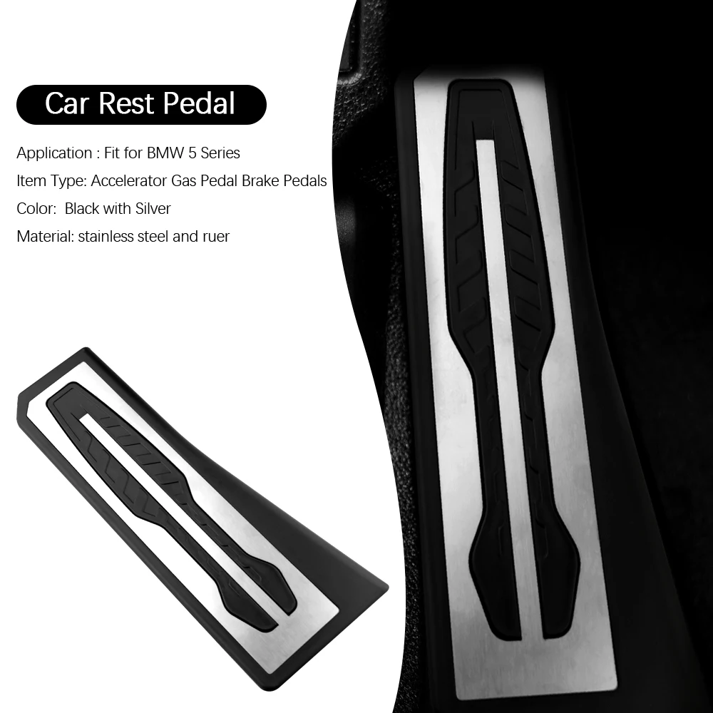 Kit de pedales y reposapiés BMW Serie 5 F10/F11 2011-2017 - imagen 2