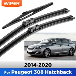 Limpiaparabrisas Peugeot 308 T9 2014-2020 delantero y trasero
