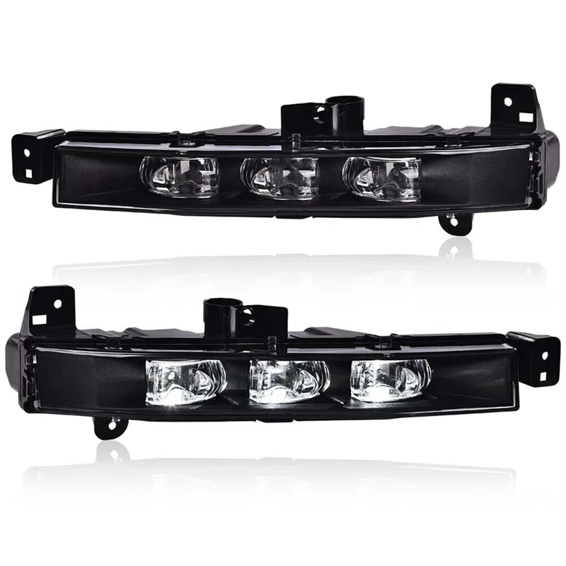 1 par de luces antiniebla de parachoques delantero, luz LED de conducción diurna para BMW Serie 7 G11 G12 740I 750I 16-2019 63177342953 63177342954 - imagen 3
