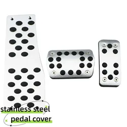 Pedales deportivos de acero inoxidable para Ford Focus MK3 2012-2020