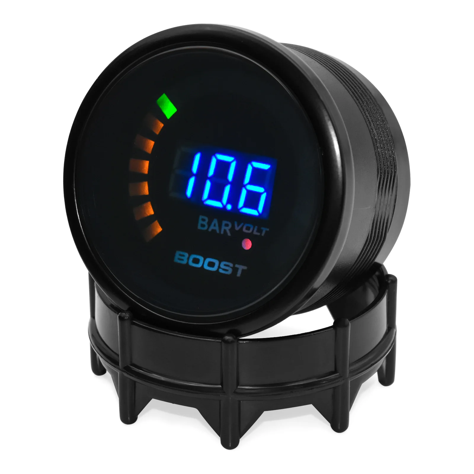 BRM Medidor de presión de turbo 52 mm, 1-3 bar, analógico 12V - imagen 4