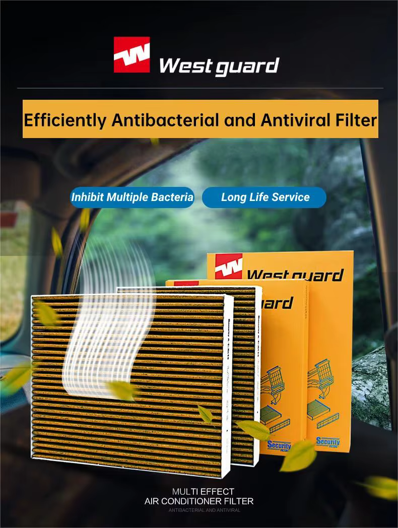 Filtro de cabina WESTGUARD MK26189 - vista frontal