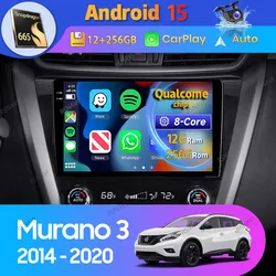 Autoradio Android 15 con CarPlay BT – Nissan Murano Z52 2014-2020