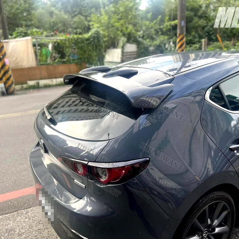 Ala trasera y difusor de fibra de carbono Mazda 3 Hatchback 2020+ - imagen 5