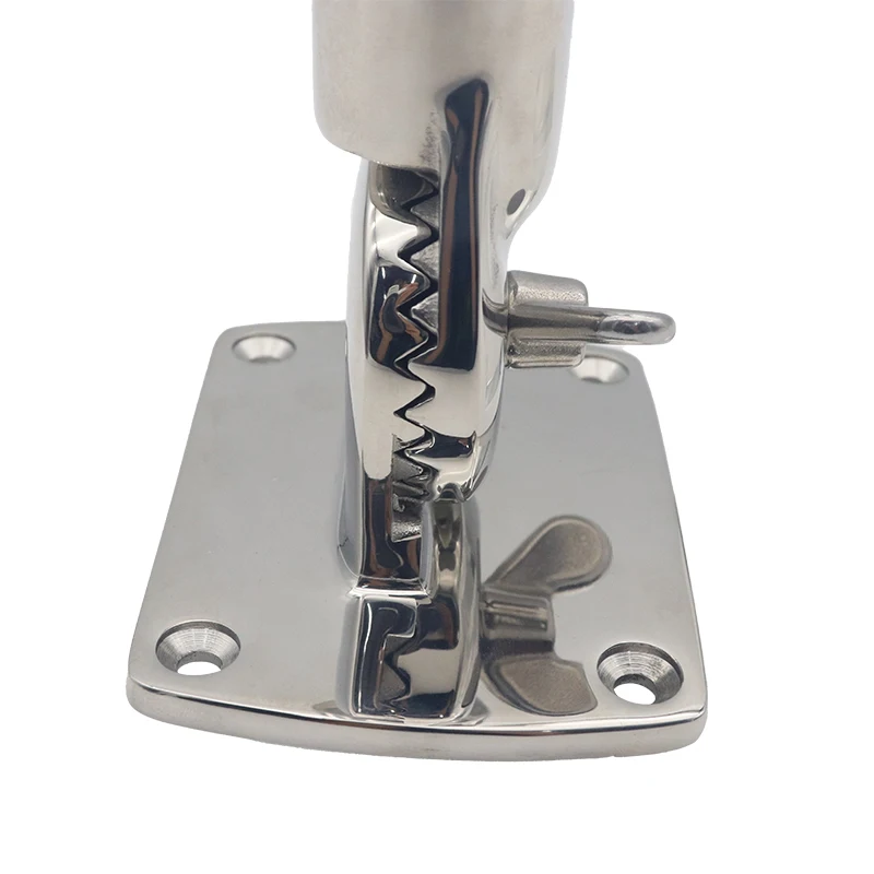 Soporte universal para asta de bandera 25 mm - acero 316 pulido - imagen 5
