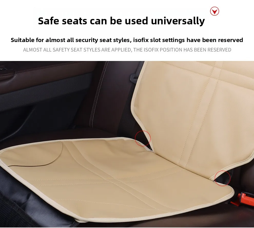 Almohadilla antidesgaste para asiento de coche