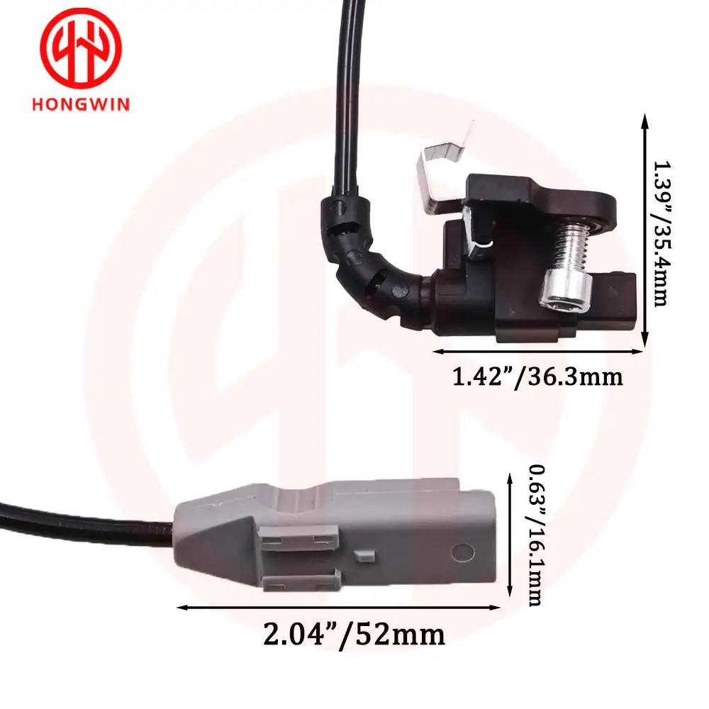 Sensor velocidad ABS trasero 9665386880 Peugeot 307 308 Citroën C4 DS4 - imagen 2