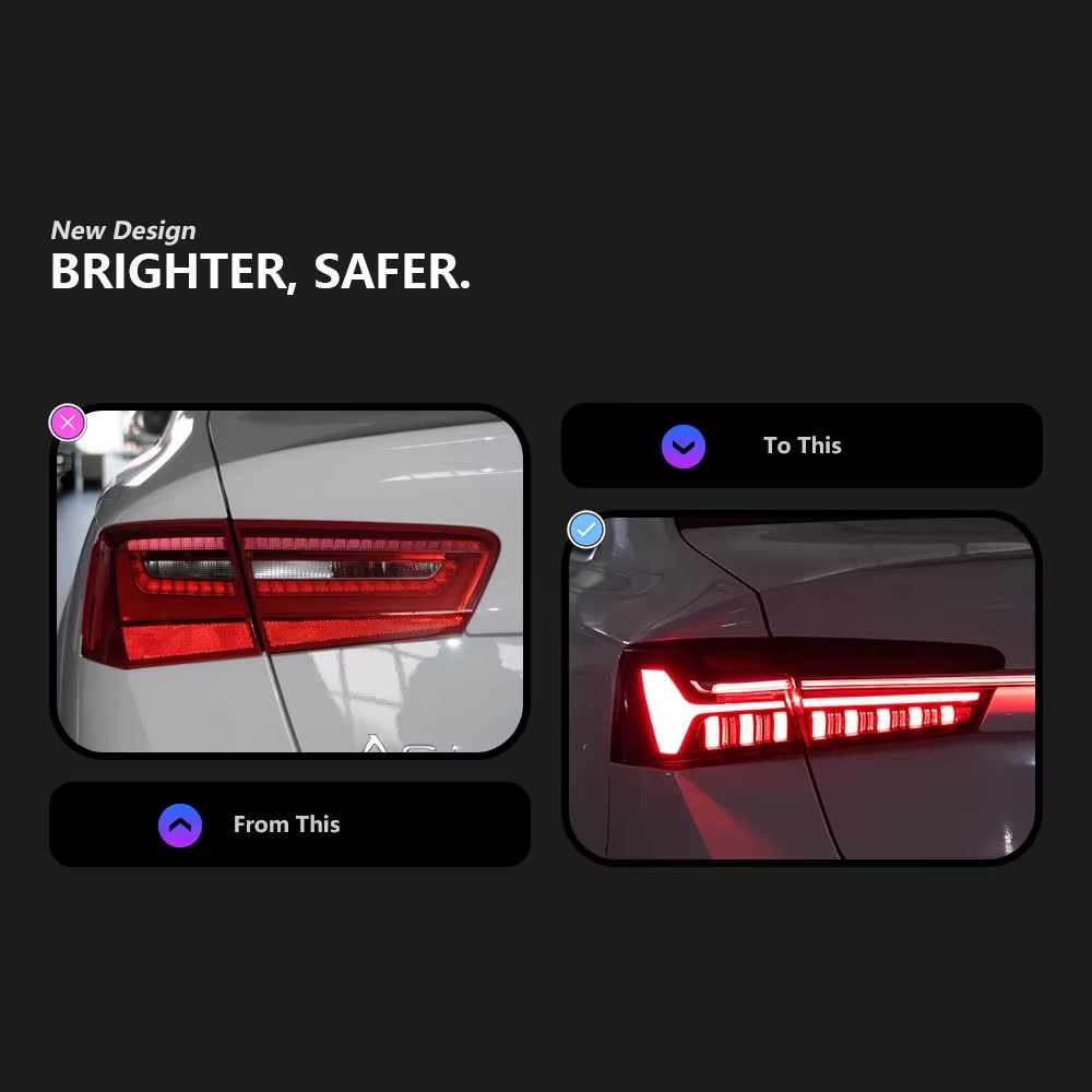 Pilotos traseros LED para Audi A6 C7 berlina 2012-2015 - imagen 2