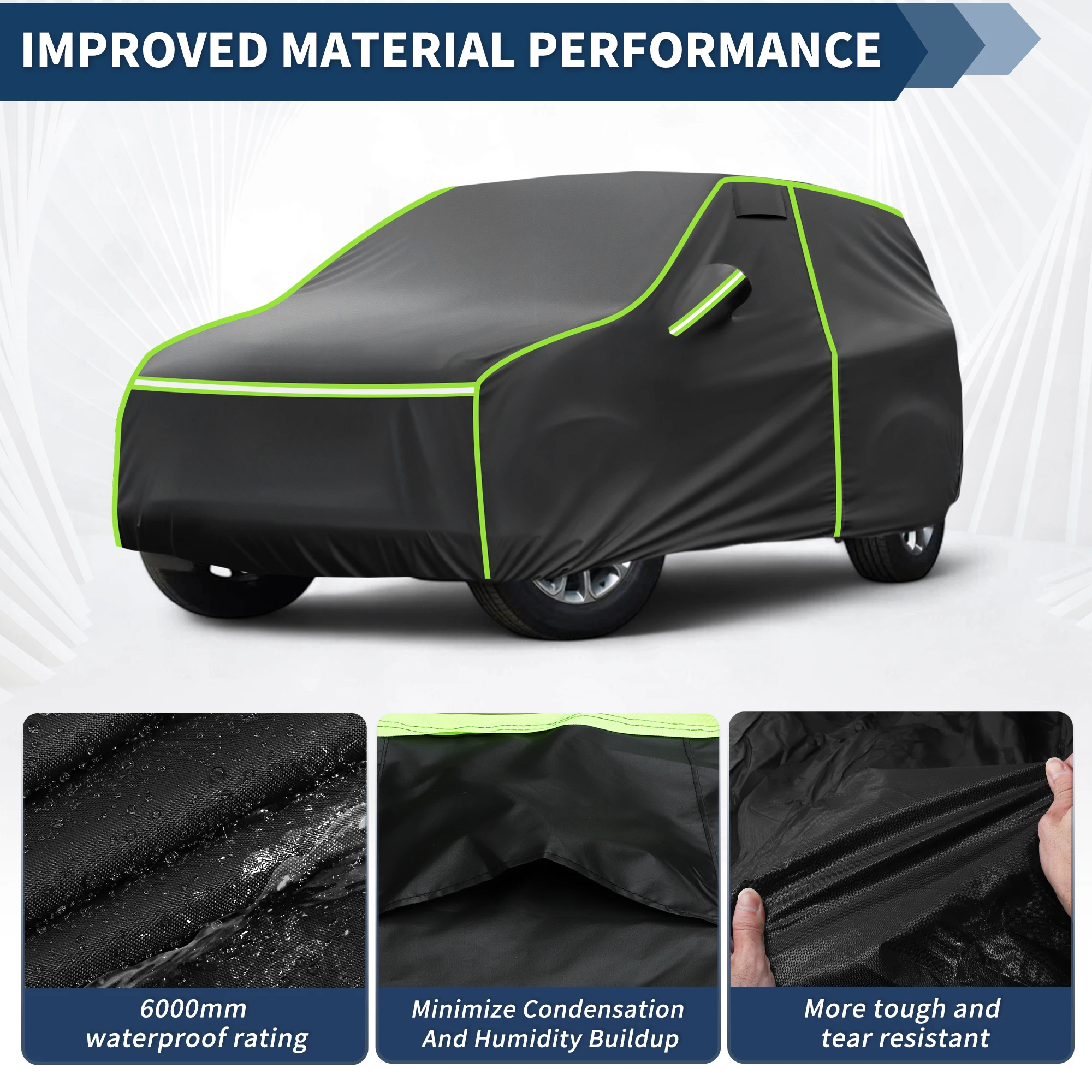Funda impermeable Uxcell para Jeep Grand Cherokee (2002-2023) - imagen 4