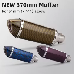 Silenciador de escape universal para moto – MT-07, MT-09 y Z900