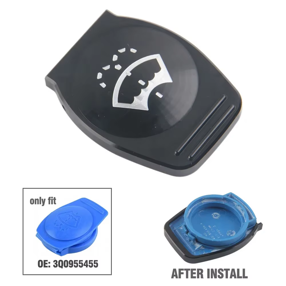 Protector de aluminio para tapa del depósito de limpiaparabrisas