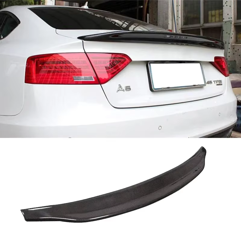 Alerón de fibra de carbono para Audi A5 B8 Coupé 8T 2009-2016