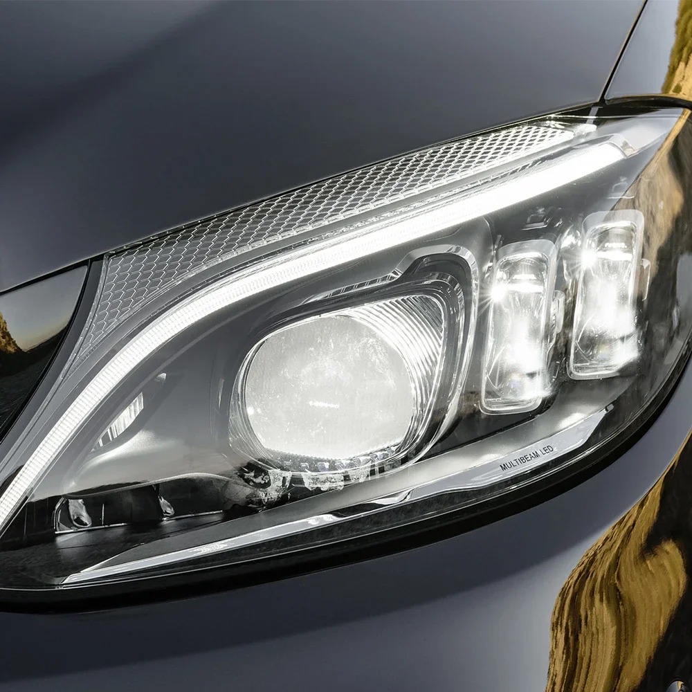 Faros LED proyector para Mercedes Clase C W205 2015-2021 - imagen 2