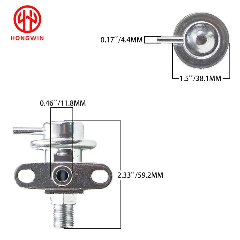 23280-16030 Regulador de presión de combustible 3 bar Toyota MR2 - imagen 2