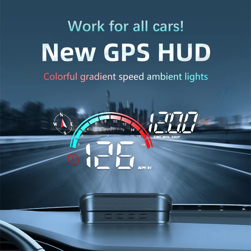 Velocímetro GPS M22 con pantalla de proyección y alarma de velocidad - imagen 2