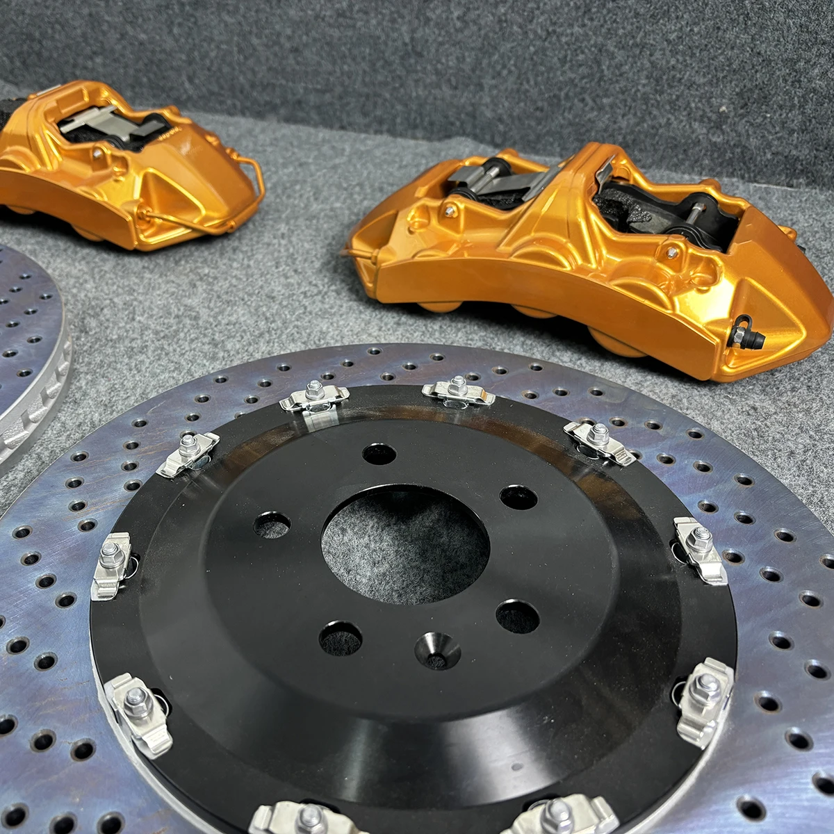 Kit frenos grandes Evo 7 8 9 pinzas 4-8 pistones discos 355-380mm 18" - imagen 3