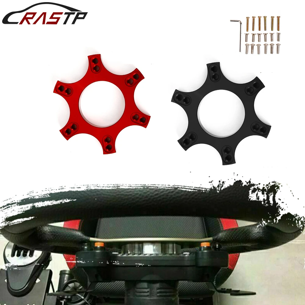 RASTP QR035 Adaptador de volante de 70 mm para Thrustmaster T300RS