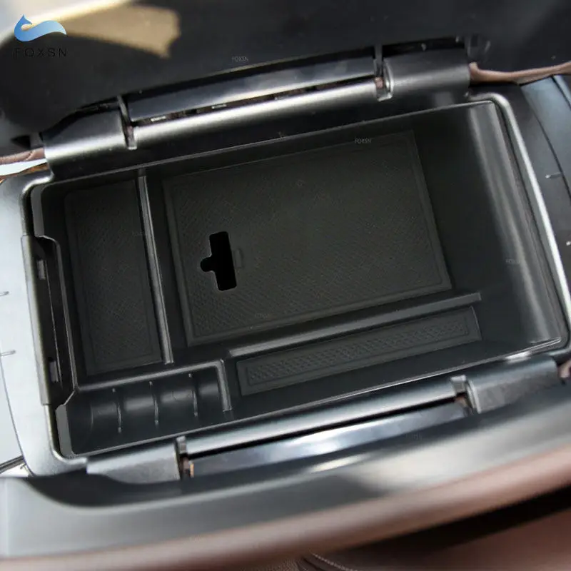 Caja organizadora de reposabrazos para BMW X5 E70/X6 E71