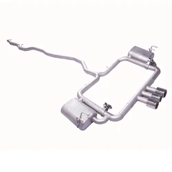 Sistema de escape catback Honda Civic 10TH 1.5T ajustable
