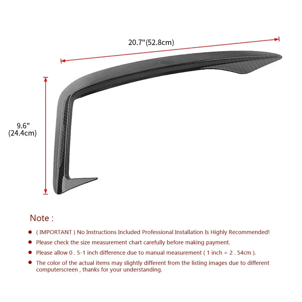 Cuchillo de viento y embellecedor antiniebla para Audi A4 B9 - imagen 3
