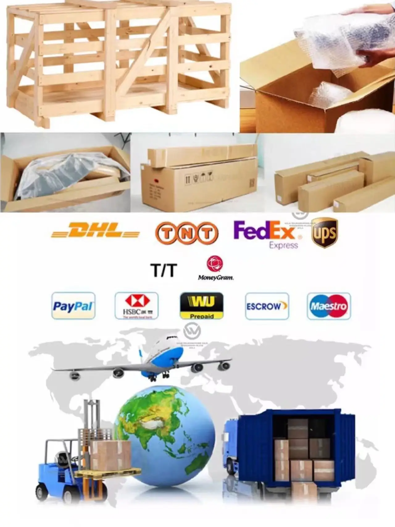 Embalaje del producto