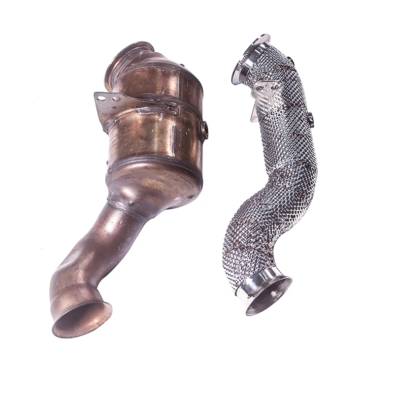 Tubo escape acero inoxidable sin catalizador-Mercedes SLC 260/200/300