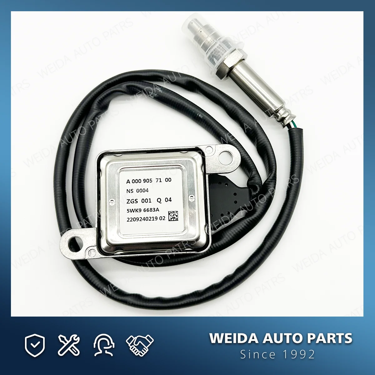 5WK96683A A 0009057100   Sensor de óxido de nitrógeno Nox para mercedes-benz W221 ML320 ML350 S350 GL350 - imagen 3